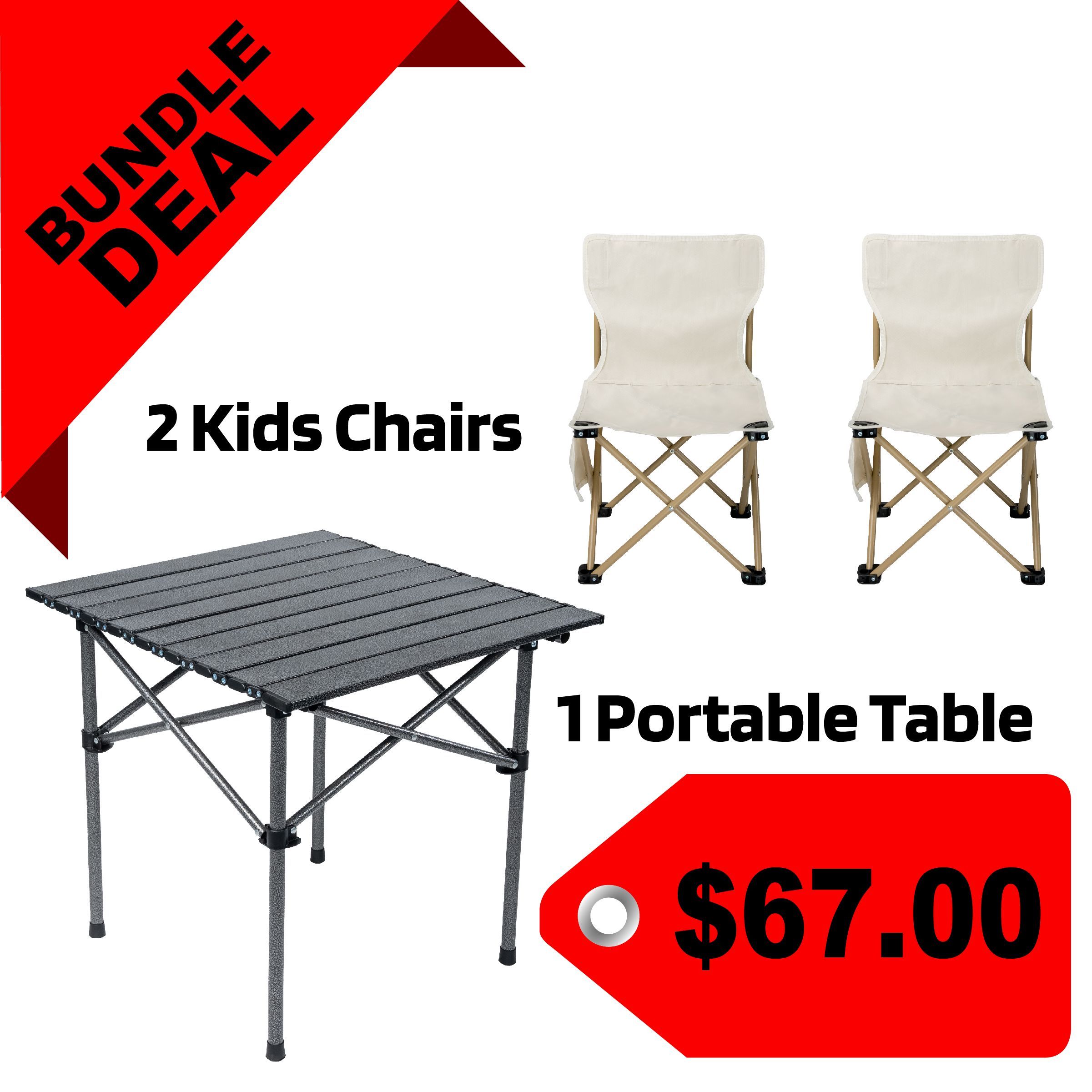 Bundle: Kids Chairs and Table