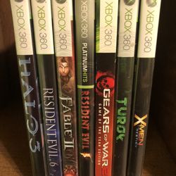 Xbox 360 Video Games Lot of 7 Assorted Games 
