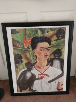 FRIDA KAHLO Framed Puzzle, $10