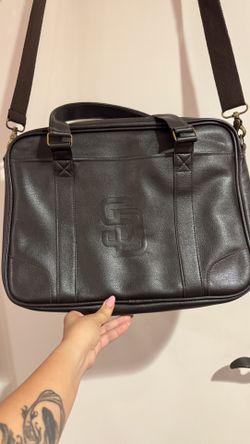 Vintage Leather San Diego Padres Briefcase