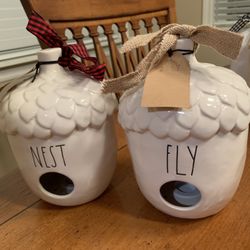 Rae Dunn Birdhouses