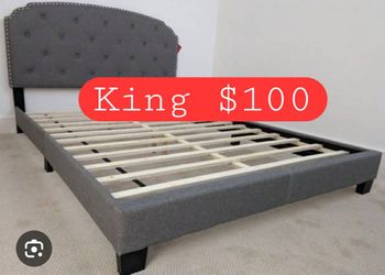 King bed frame