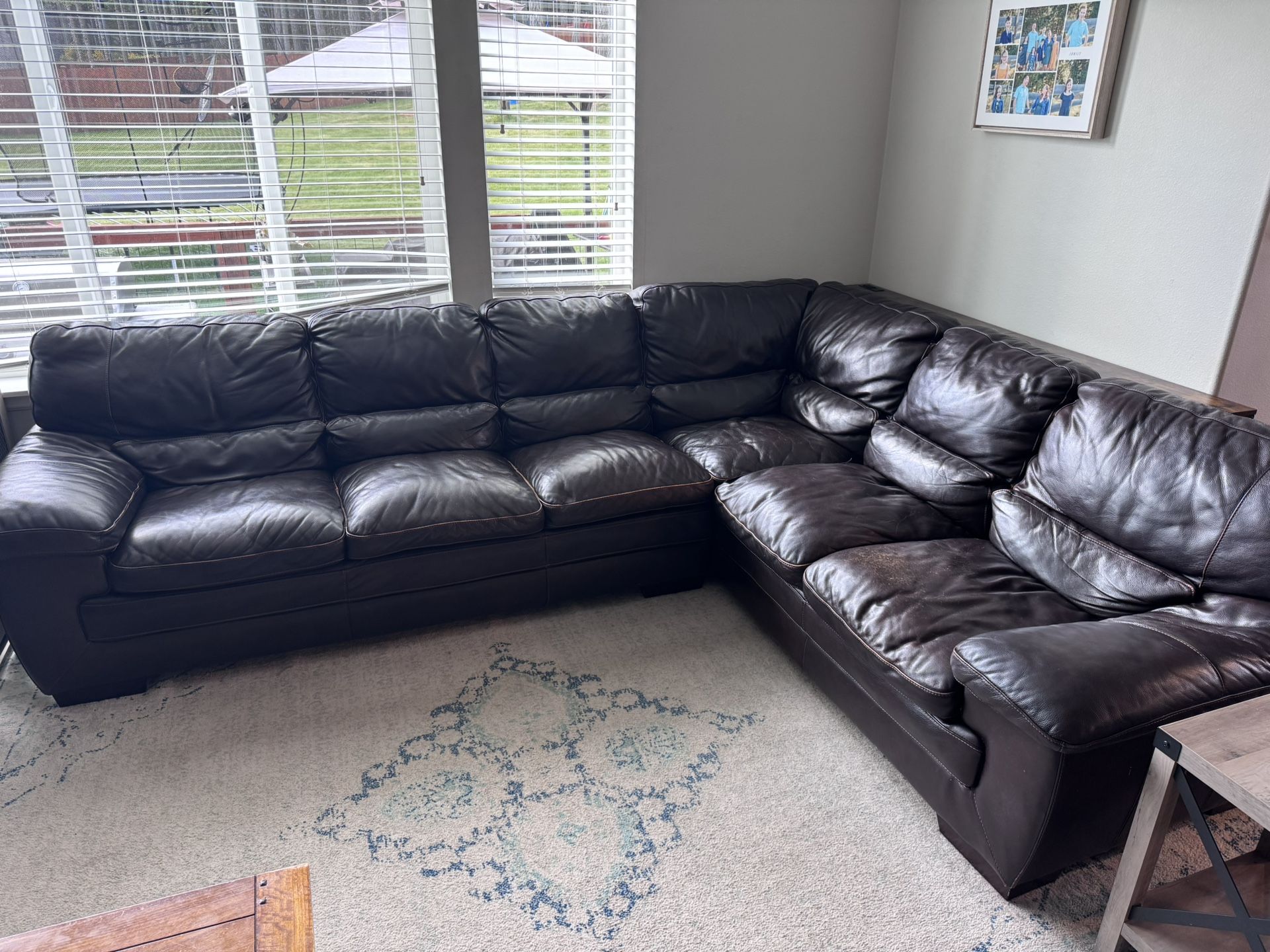 Leather Couch