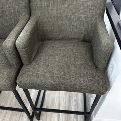 Upholstered Bar Stool Chairs 