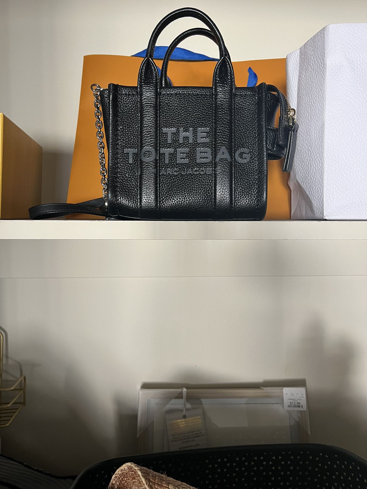 Marc Jacobs Mini All Black Tote Bag