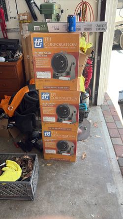Portable electric heaters