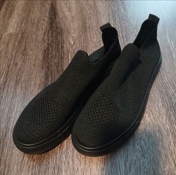 Black loafer