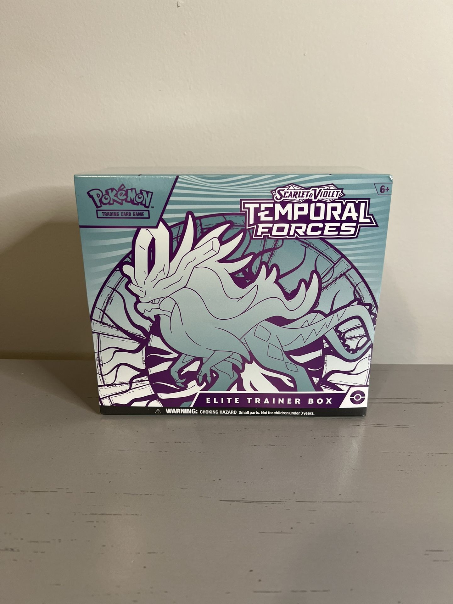 Pokémon TCG Temporal Forces ETB Walking Wake Factory Sealed