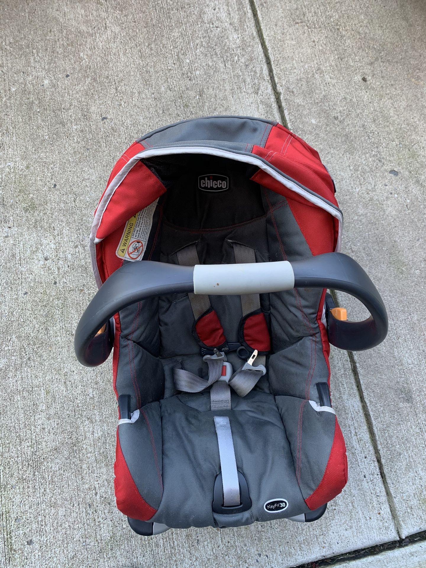 Chicco car seat rear facing