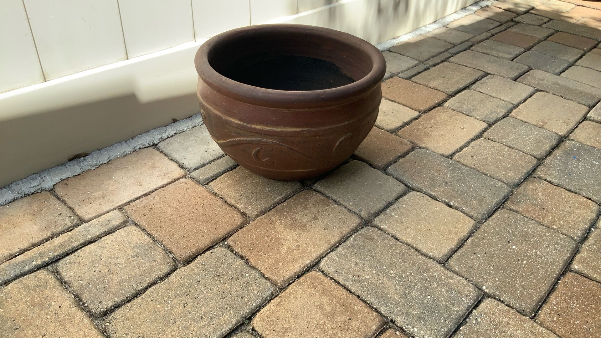 Flower Pots Terra Cotta Pots 10”tall 15”wide $25 Each