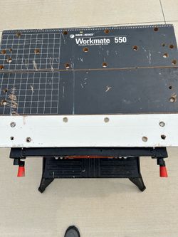 - Black & Decker Workmate 550 portable project center.