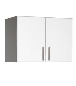 Elite 32 in. Wood Laminate Cabinet in White