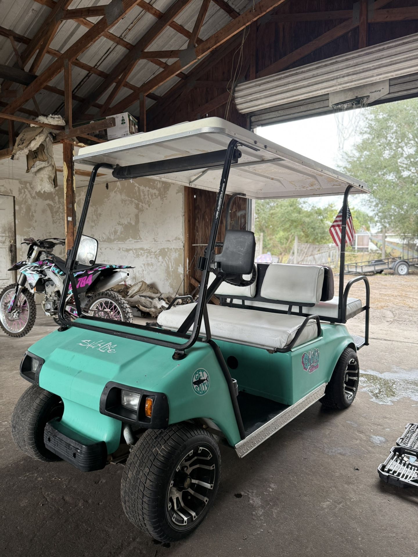 Club Car 48v Golf Cart 4 Seater