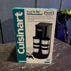 cuisinart two to go coffee maker, CTG-5PC Open Box