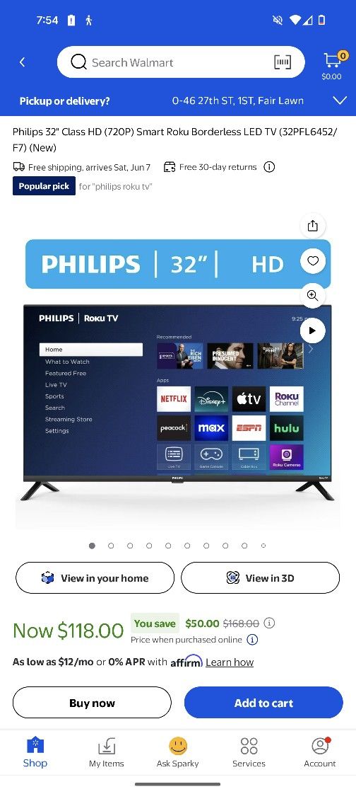 Philips 32" HD TV