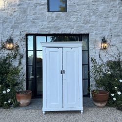 1800s Pine Cabinet From Holland
