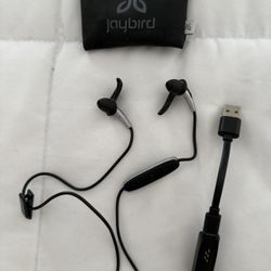 JAYBIRD Wireless Bluetooth Sport Headphones Charging Clip & Cable Case