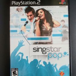 Singstar Pop for PS2