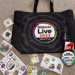 Nintendo Live 2023 Seattle Collectibles 