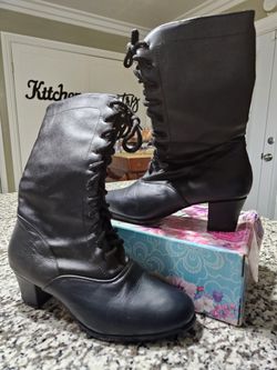 Ballet Folklorico Abuelita Boots Size 5