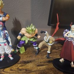 Anime Figure Lot - Dragon Ball, MHA, One Piece, Demon Slayer, Bleach