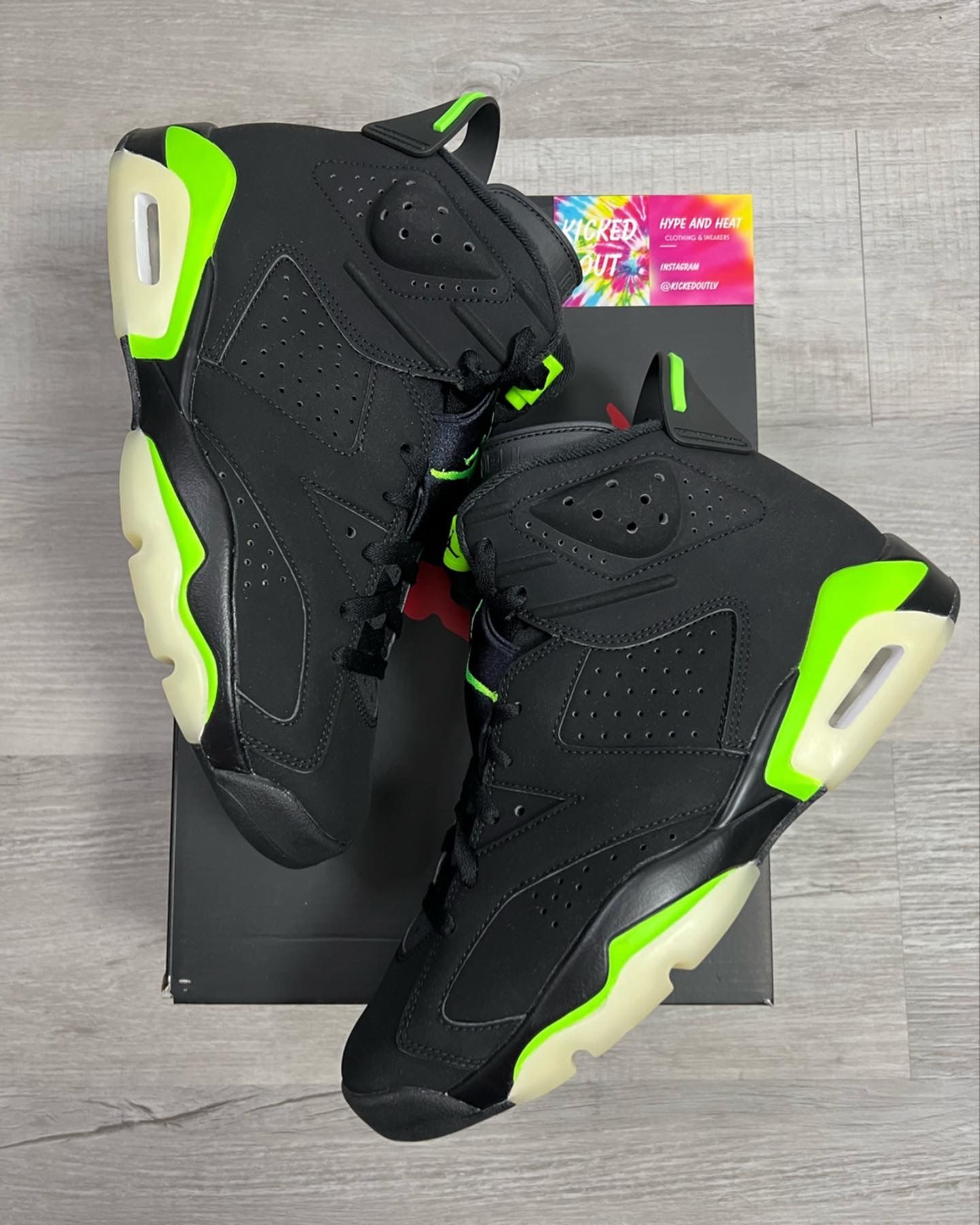 NEW* Nike Air Jordan “ELECTRIC GREEN” Size Men