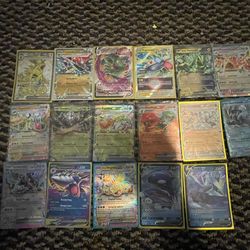 17 Pokémon Cards Selling For 45 dollars