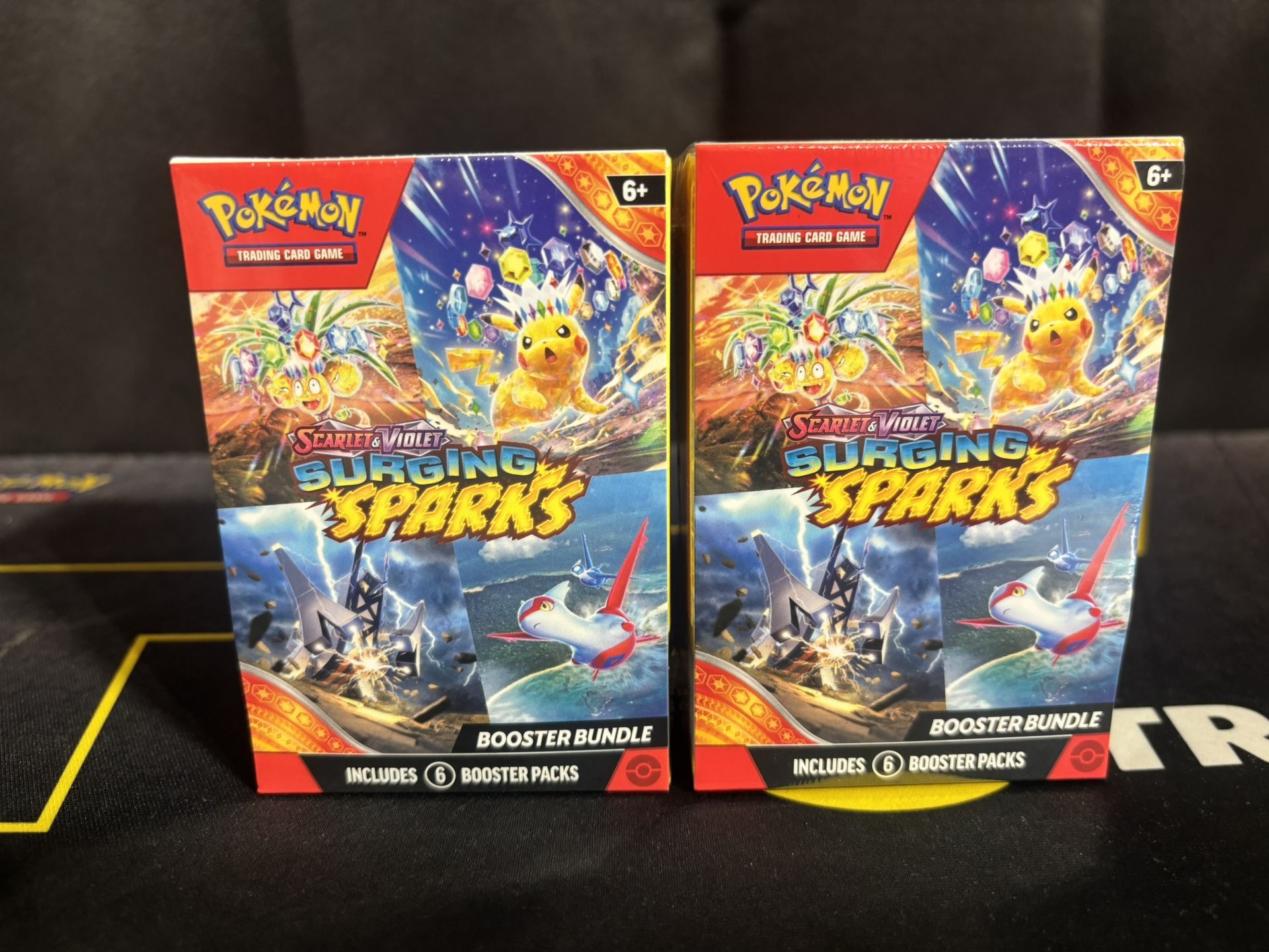 Scarlet And Violet Surging Spark Booster Bundle X2