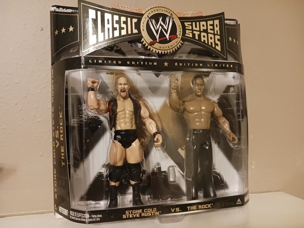 wwe フィギュア 10体セット ザ・ロック ストーンコールド Jakks