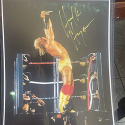 Hulk Hogan Autograph Wrestle Mania 3