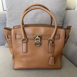 MICHAEL Michael Kors Women's Hamilton Satchel, Acorn, One Size