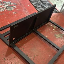 Car wash equipment frame 