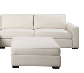 BRAND NEW SOFA W/STORAGE OTTOMAN  