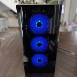 Gaming Desktop PC: Intel Xeon 3.5GHz Quad Core,14GB RAM,256GB SSD,RX 580 8GB GPU,Windows 11 Pro,700W PSU – Work or Gaming
