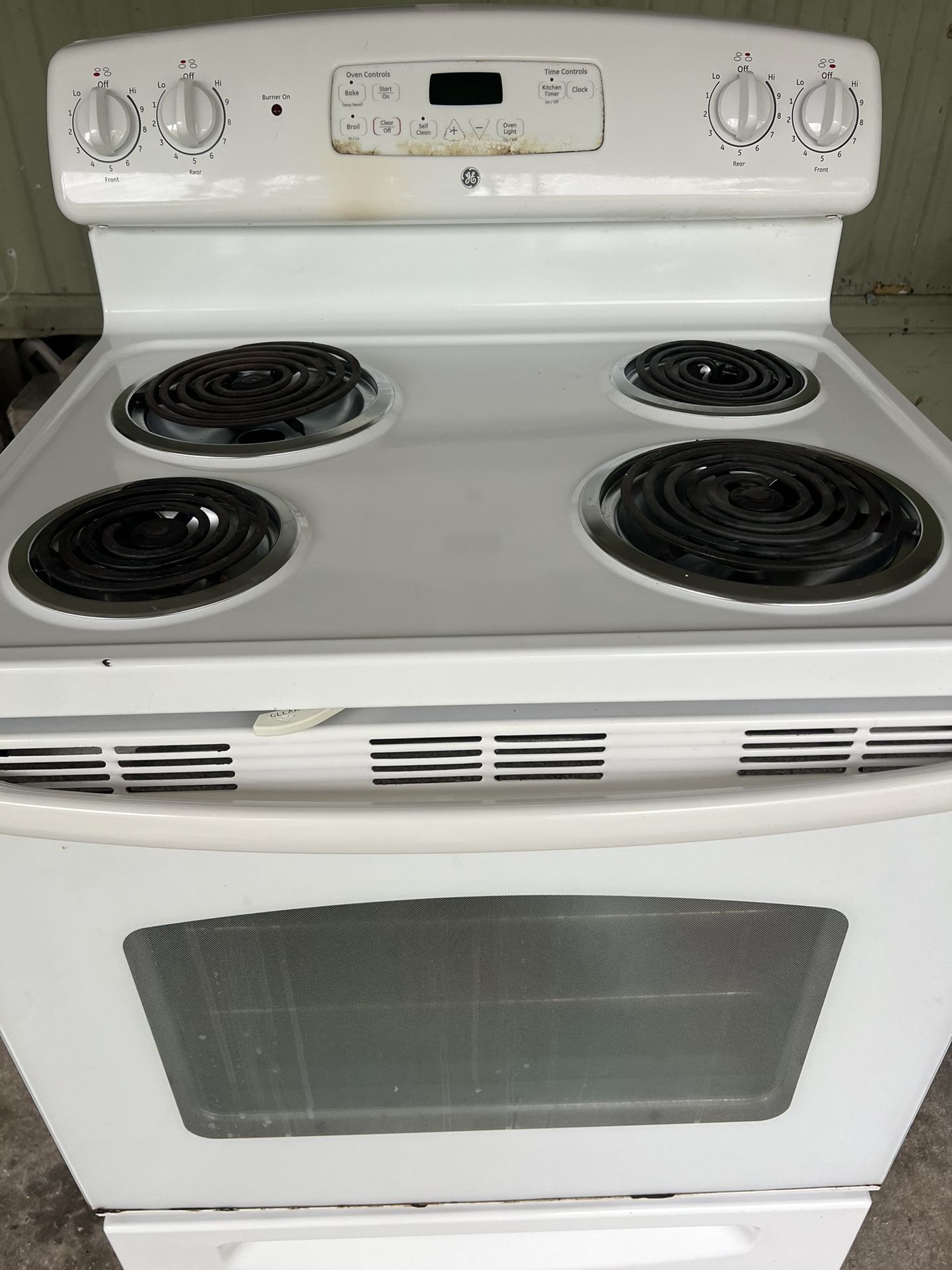 GE Electric Stove 
