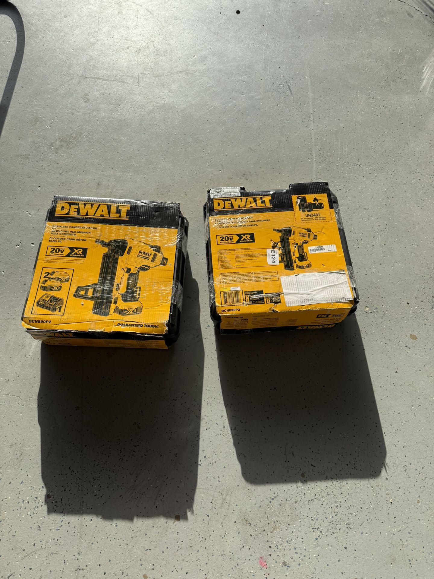 Dewalt Cordless Concrete Nailer