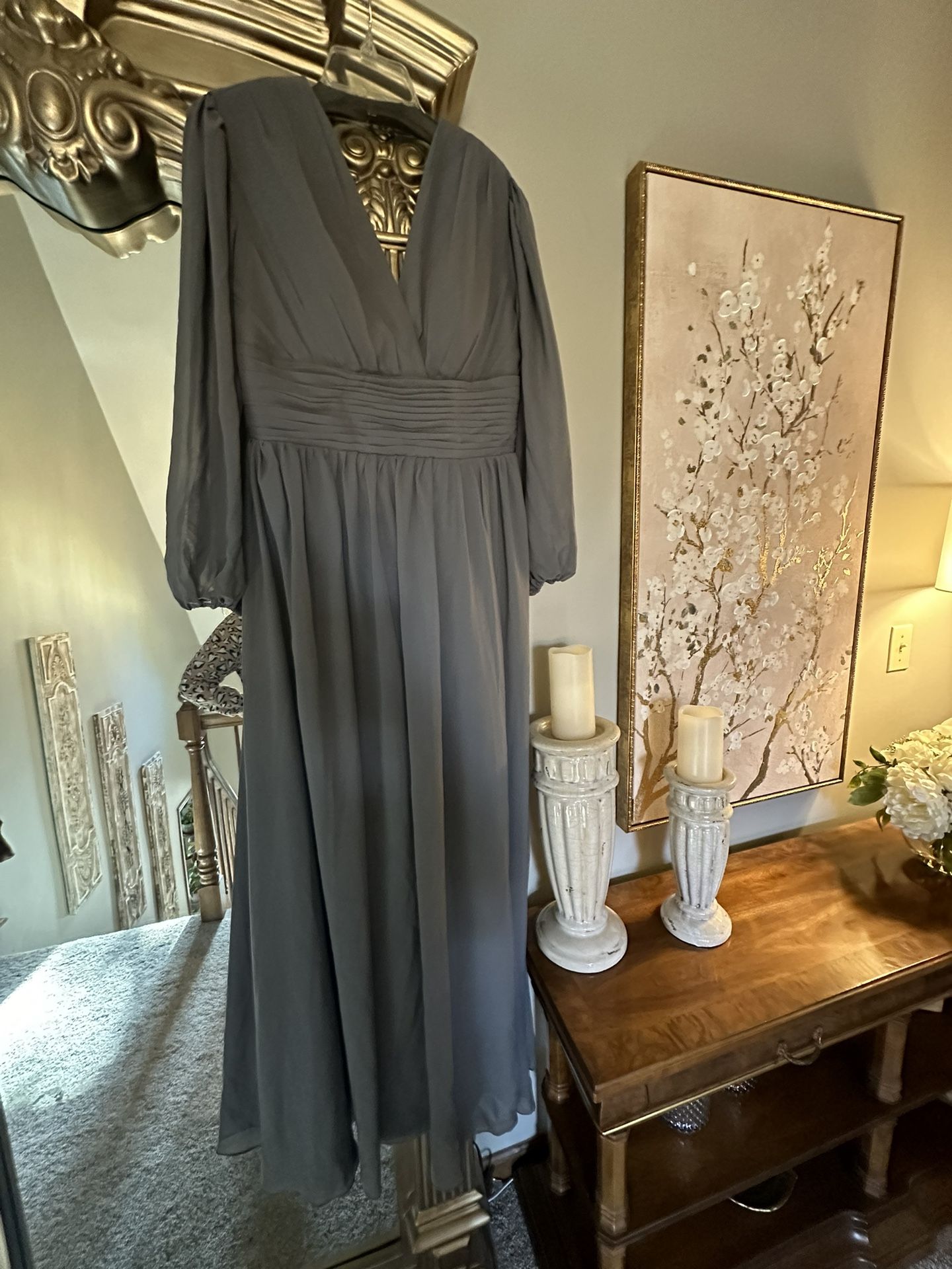 Gray Evening gown - Size 14