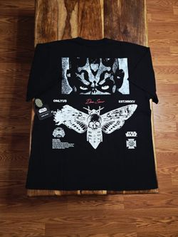Darc Sport x Star Wars Maul & The Moth Grunge Tee -Black- #464 of 1000. Med.