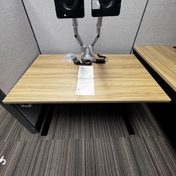 Human Scale Monitor Dual Arms 