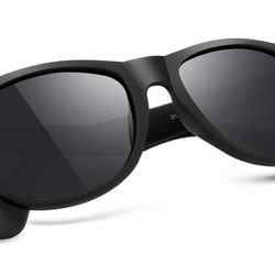 Polarized Sunglasses for Men & Women. HD Vision Lens with Advanced Composite Coating UV Protection