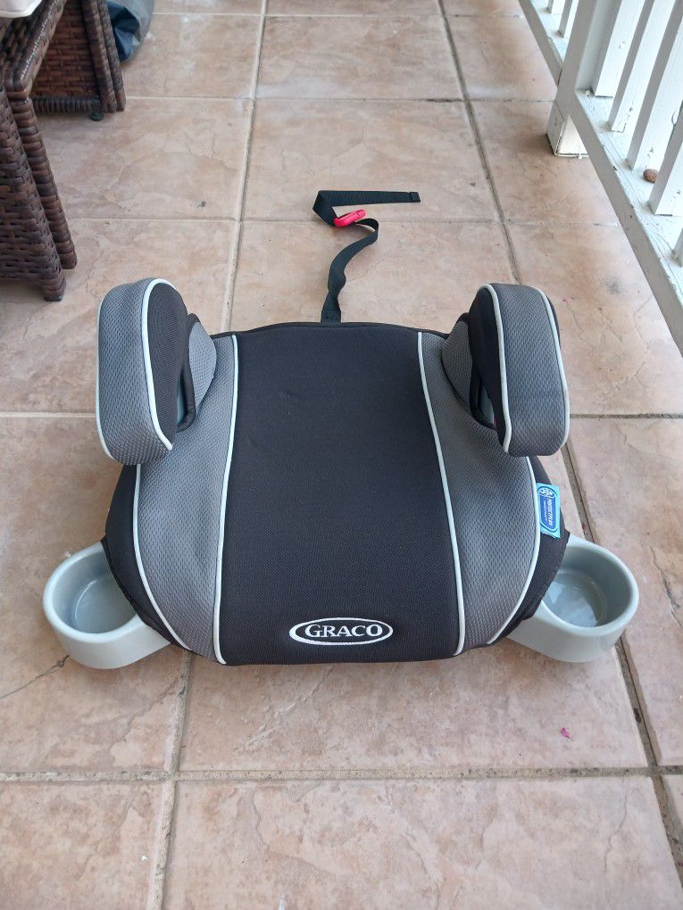 Backless Booster Seat With 2 Cupholders