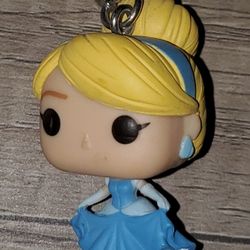 Disney's Cinderella Keychain By Funko! Excellent Condition! Used