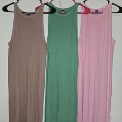 Rib Knit Dresses