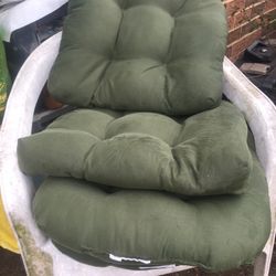 Set Of Four Thick Dining Room Chair Seat Cushions Only $30 Firm