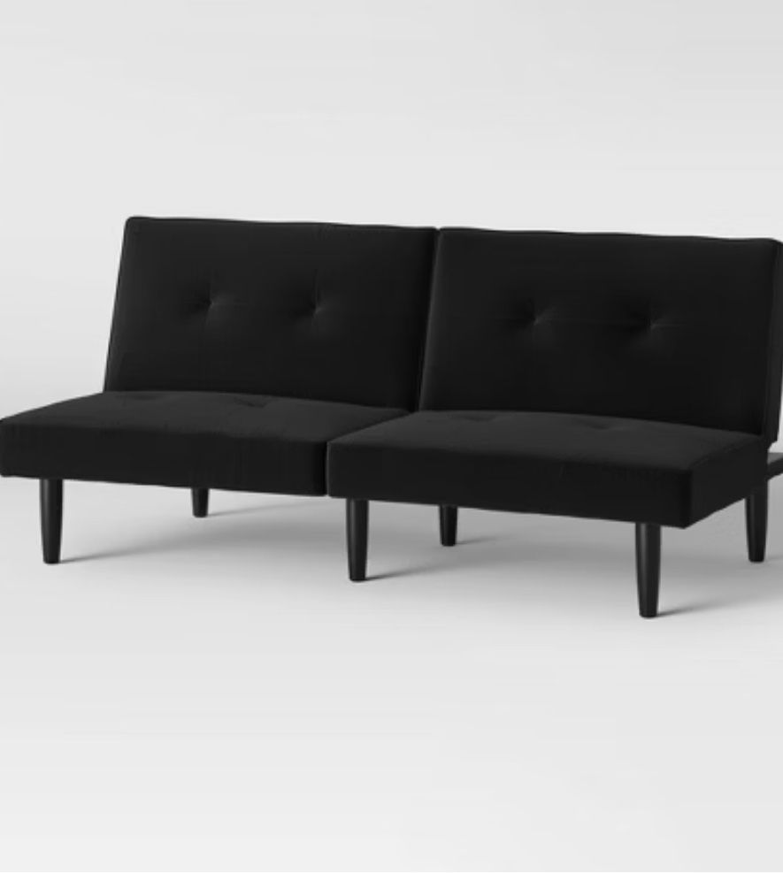 Black Room Essentials Futon Sofa