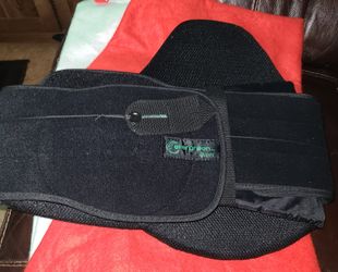 Evergreen adjustable back brace