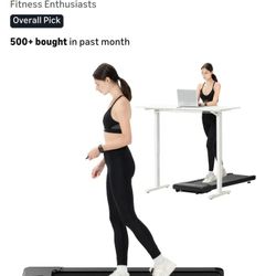Walking Pad - Under Desk Treadmill for Home/Office, Portable with Remote Control LED Display - Ideal for Fitness Enthusiasts
