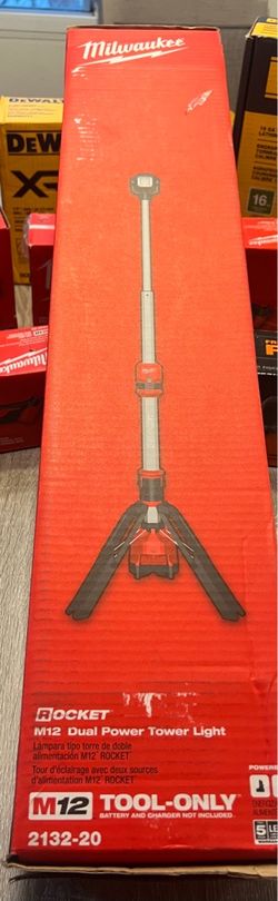 Milwaukee M12 Rocket Dual Power Tower Light
