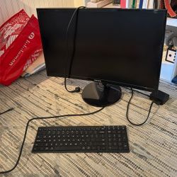 Samsung Monitor & Bluetooth Keyboard - NEW 
