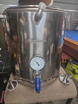 Chapman 15-Gallon ThermoBarrel Insulated Stainless Steel Mash Tun - Upgraded